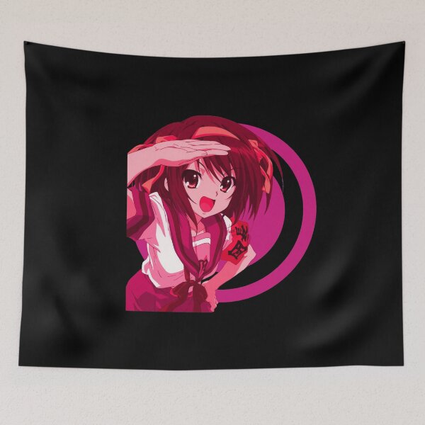Item preview, Astute Koizumi Yuki Anime Haruhi Sazumiya Red Cute Gift designed and sold by BeachBestAmanda.