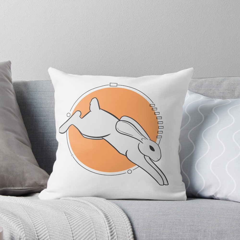 Item preview, Throw Pillow designed and sold by Lilgeekchase.