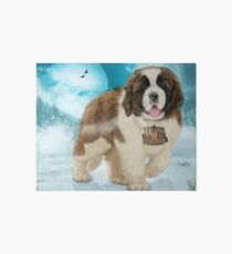 On A Mission - The Saint Bernard Art Board