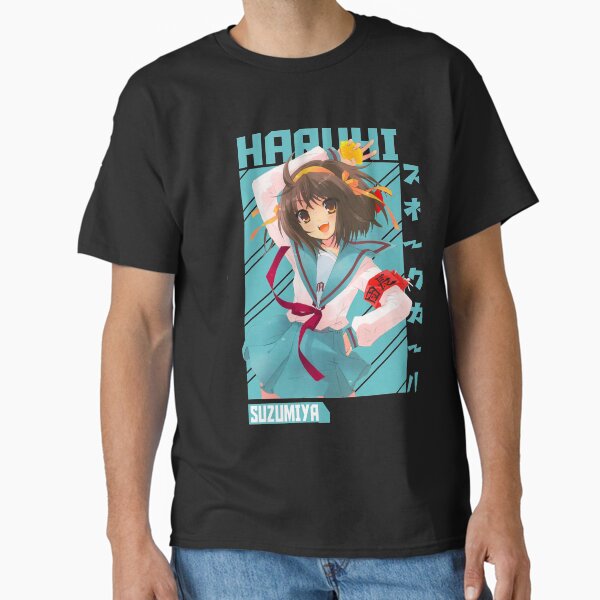 Item preview, Astute Koizumi Yuki Anime Haruhi Suzumiya Anime Manga Mask Tshirt rap designed and sold by BeachBestAmanda.