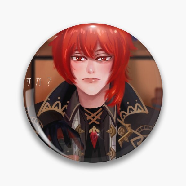 Item preview, Diluc - Genshin Impact  designed and sold by AmyLye.