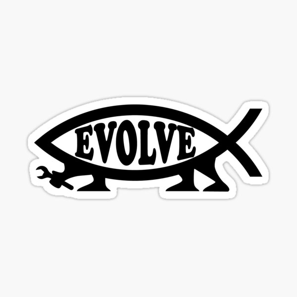 Charles Darwin Evolution Fish Sticker Decals T Shirts Mugs Mouse Mats Great Gift