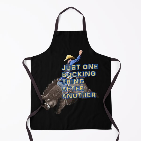 Item preview, BUCKING PIG, RODEO HUMOR FOR T SHIRTS designed and sold by Barbara Jean Photo Art And Design.
