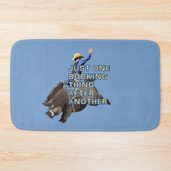 Item preview, BUCKING PIG, RODEO HUMOR FOR T SHIRTS designed and sold by Barbara Jean Photo Art And Design.