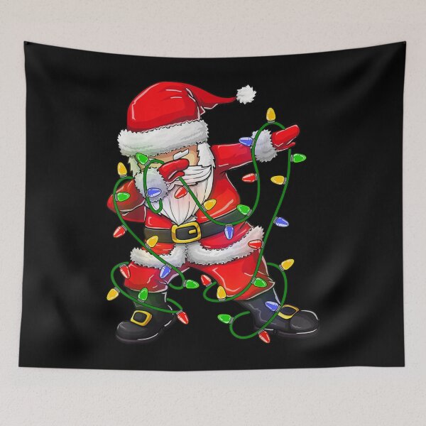 Item preview, Dabbing Santa Christmas Tree Lights designed and sold by RobertoGomis.