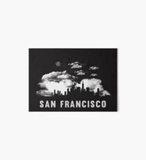 San Francisco California Skyline Cityscape Art Board