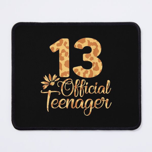 Item preview,  Cute Leopard 13 Years Old Official Nager 13th Birthday designed and sold by olivee79.