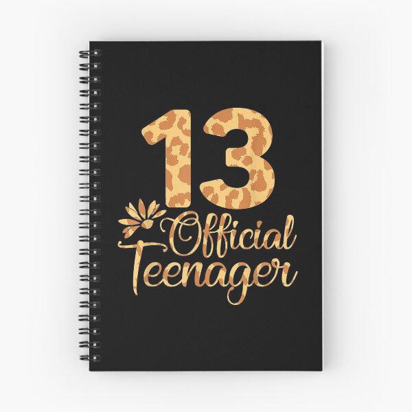 Item preview,  Cute Leopard 13 Years Old Official Nager 13th Birthday designed and sold by olivee79.