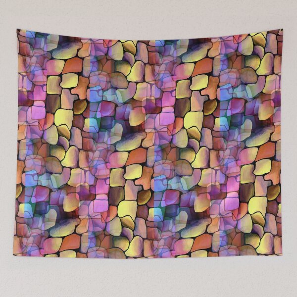 Item preview, Terranova Seamless Pattern in Bold dramatic Tiles Pattern designed and sold by Nisuris.