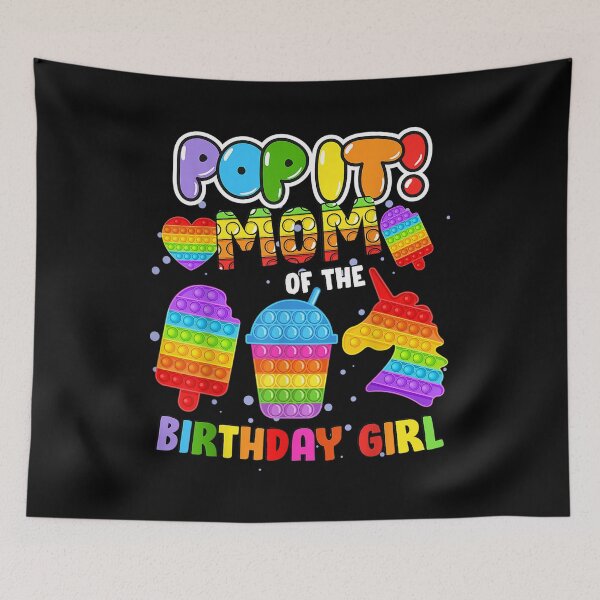 Item preview,  Pop Mom Birthday Girl Fidget Kids Family Matching designed and sold by sandyq55.