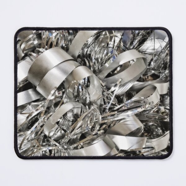 Item preview, Christmas Tinsel - Silver designed and sold by TheSplitWindow.