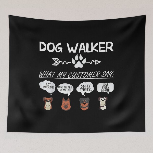 Item preview,  Dog Walker Walking Clothing Funny Cute designed and sold by olivee79.