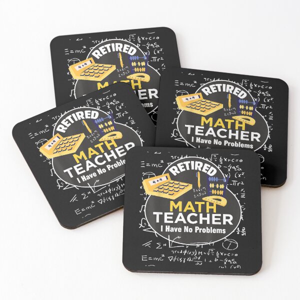Item preview,  Math Retired Teacher Have No Problems Love designed and sold by bonytmrz.