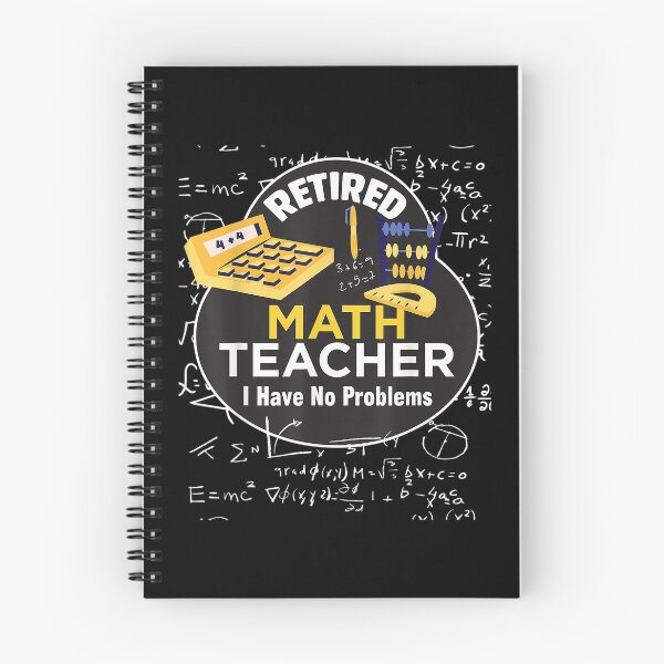 Item preview,  Math Retired Teacher Have No Problems Love designed and sold by bonytmrz.
