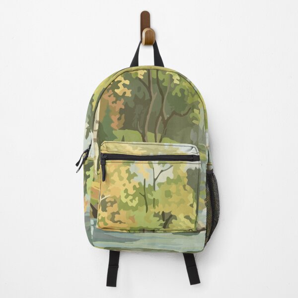 Item preview, Vintage Style Evergreen Forest Scene designed and sold by KavimaCreatives.