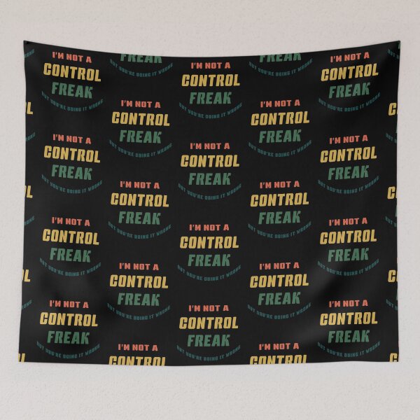 Item preview,  I'm Not A Control Freak But You're Doing It Wrong Retro Vintage designed and sold by geminivibe.