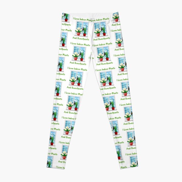Item preview, I Love Indoor Plants And Sweatpants designed and sold by Oaks Creations.