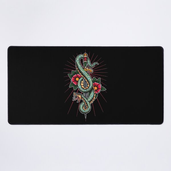 Item preview, Beautiful Model Traditional Snake Tattoo Classic Fans designed and sold by Irwinbradtke.