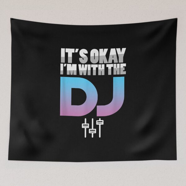 Item preview,  Im With Dj Music Deejay Turntable Techno Party Bass Pop designed and sold by eaedith33.