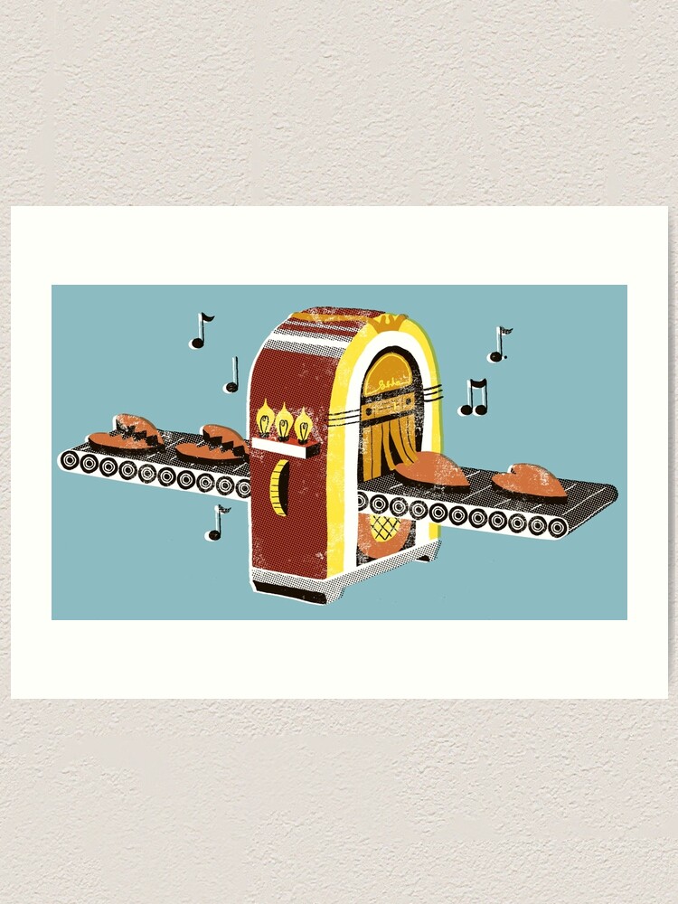 Alternate view of Music heals a broken heart Art Print