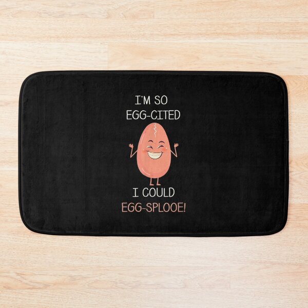 Item preview,  Egg Im So Cited Could Splooe Pun Jokes designed and sold by olivee79.