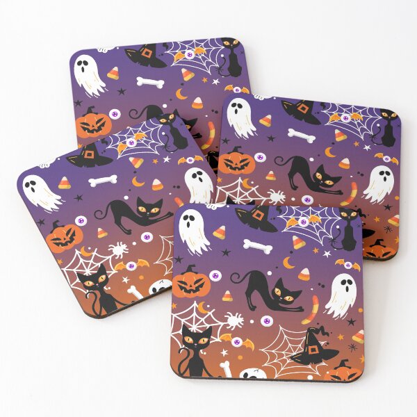 Item preview, Halloween Gradient Cute Pattern designed and sold by MaiZephyr.