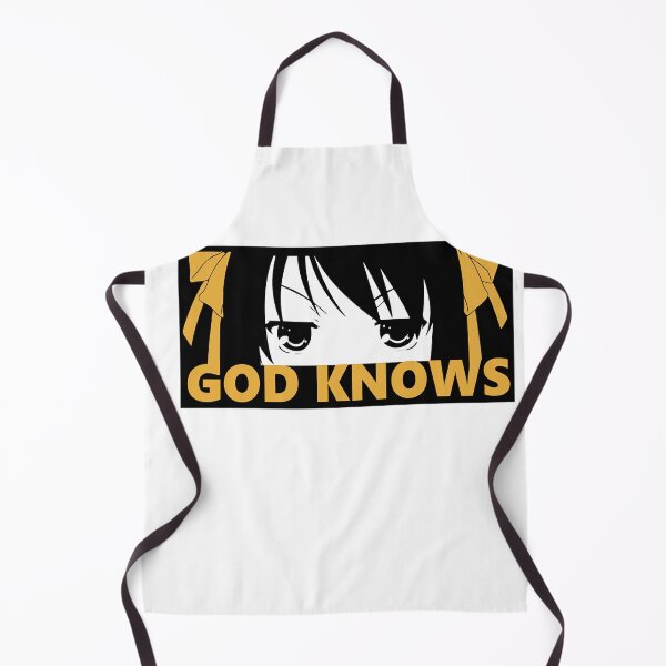 Item preview, Astute Koizumi Yuki Anime Haruhi Suzumilla - God Knows Black Background Gift For designed and sold by BeachBestAmanda.
