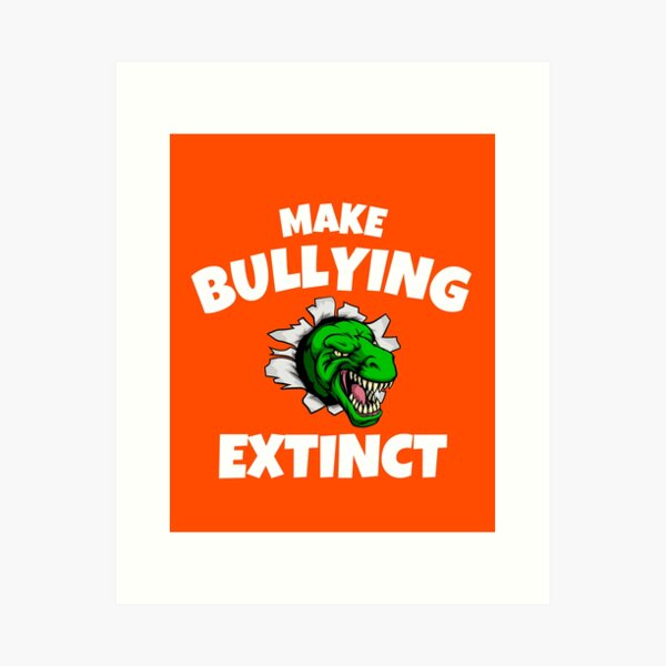 Item preview, Unity Day Shirt Orange Make Bullying Extinct Anti Bullying designed and sold by MohitJain1109.