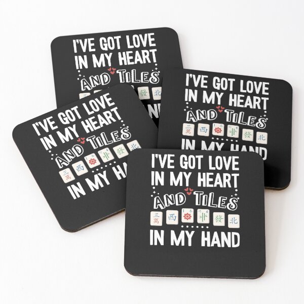 Item preview, Got Love In My Heart And Tiles In My Hand Mahjongg Game designed and sold by Mc-R.