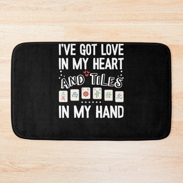 Item preview, Got Love In My Heart And Tiles In My Hand Mahjongg Game designed and sold by Mc-R.