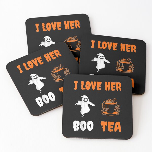Item preview,  Halloween Love Her Boo Tea Funny designed and sold by irmansw.