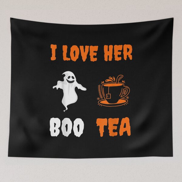 Item preview,  Halloween Love Her Boo Tea Funny designed and sold by irmansw.
