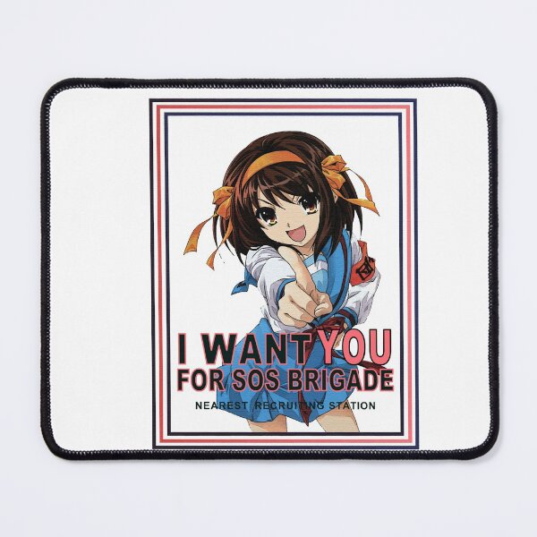 Item preview, Astute Koizumi Yuki Anime Haruhi Suzumiya I Want You For Sos Brigade Gifts For designed and sold by BeachBestAmanda.