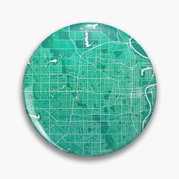 Item preview, Omaha City Map of Nebraska, USA - Watercolor designed and sold by deMAP.