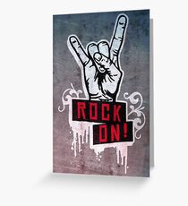 Devilhand - Pommesgabel Greeting Card