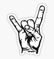 Devilhand - Pommesgabel Sticker