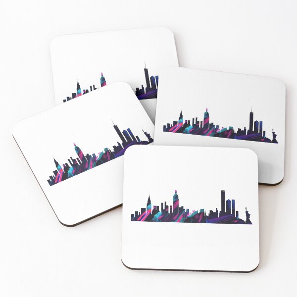 Item preview, New York City Skyline - Abstract Art designed and sold by Stubey.