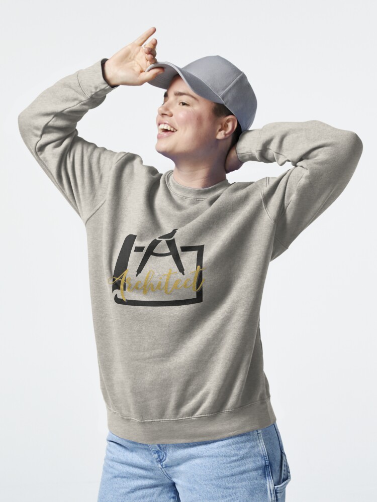 Thumbnail 5 of 7, Pullover Sweatshirt, Architect Logo designed and sold by KarenElyssa.