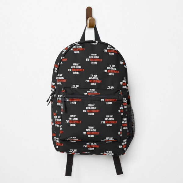 Item preview, Not Anti Social Im Selectively Social designed and sold by MohitJain1109.