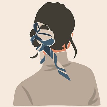 Artwork thumbnail, Girl with Ribbon in Her Hair by Dollfacedesign