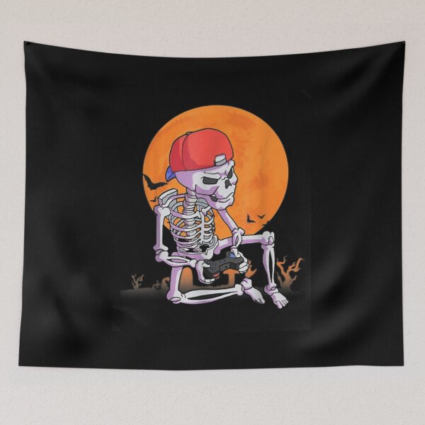 Item preview,  Boys Halloween Men Gamer Gaming Skeleton designed and sold by irmansw.