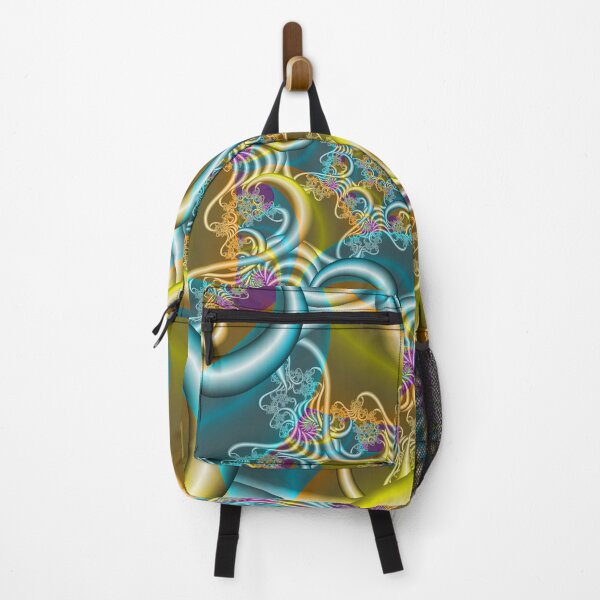 Item preview, Colorful Netted Spiral Fractal designed and sold by Cindy Moser.