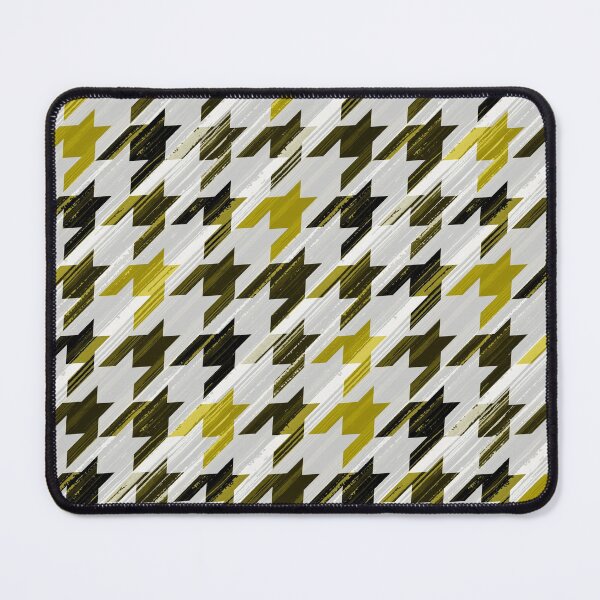 Item preview, Glen Plaid. Black and mustard. designed and sold by marinaklykva.
