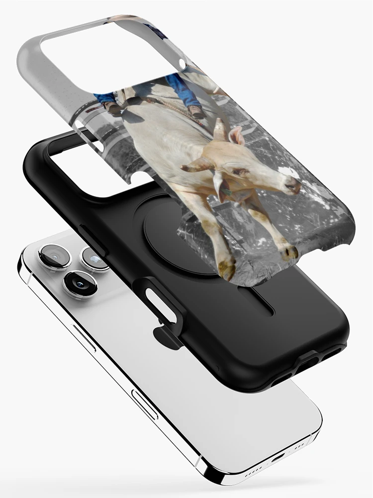 Thumbnail 2 of 4, iPhone Case, BULL RIDER, RODEO ART designed and sold by Barbara Jean Photo Art And Design.