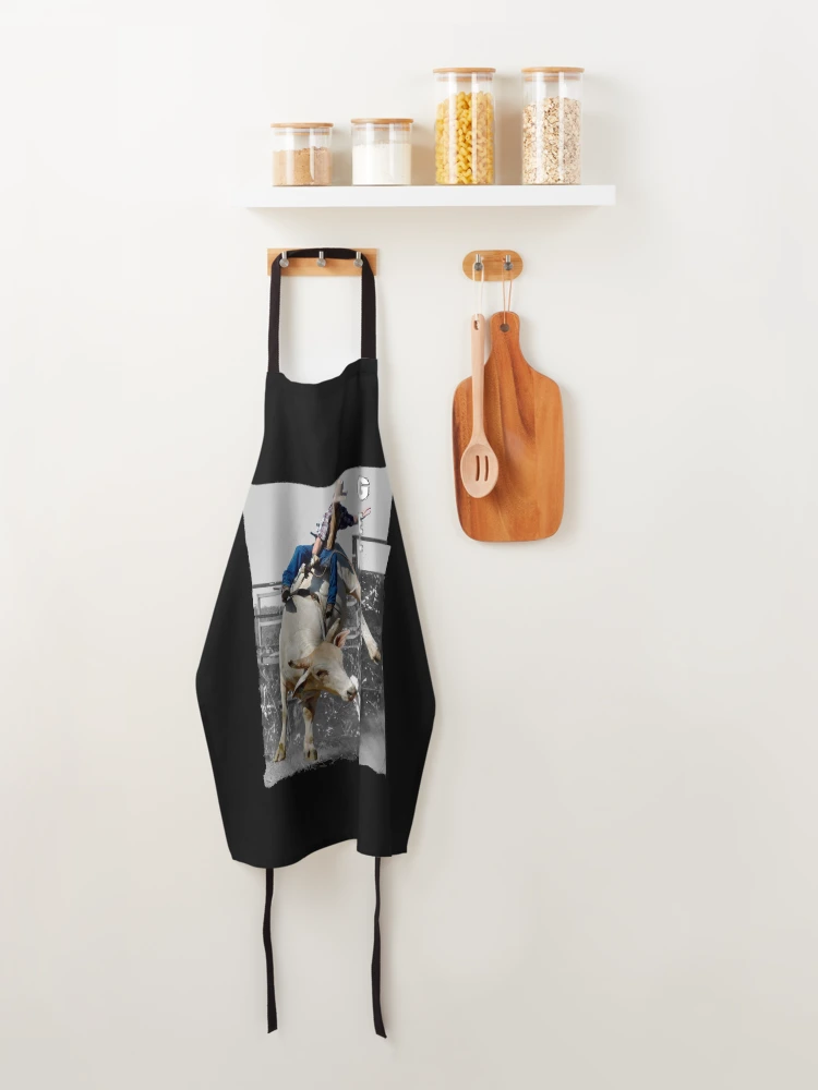 Thumbnail 4 of 6, Apron, BULL RIDER, RODEO ART designed and sold by Barbara Jean Photo Art And Design.