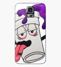 Ausgelagerte Doppel-Tasse Hülle & Klebefolie für Samsung Galaxy