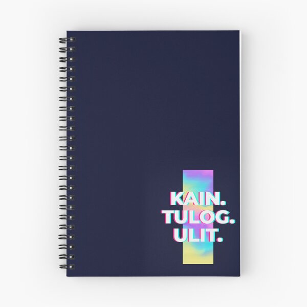 Item preview, Kain. Tulog. Ulit. designed and sold by The Cultured  Noodle.