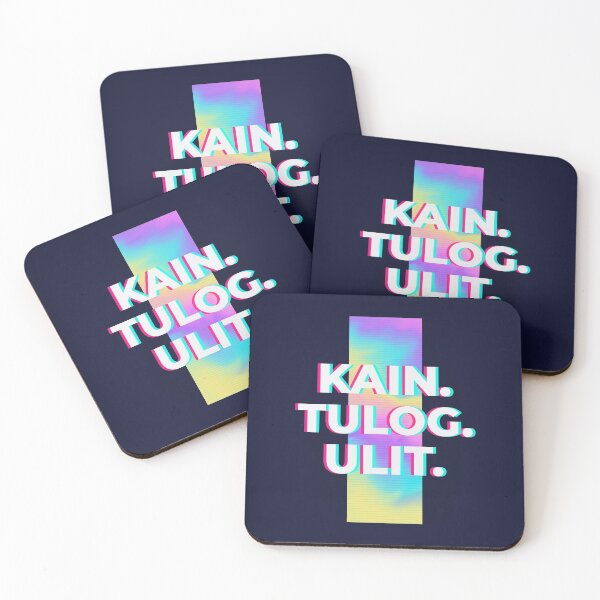 Item preview, Kain. Tulog. Ulit. designed and sold by The Cultured  Noodle.