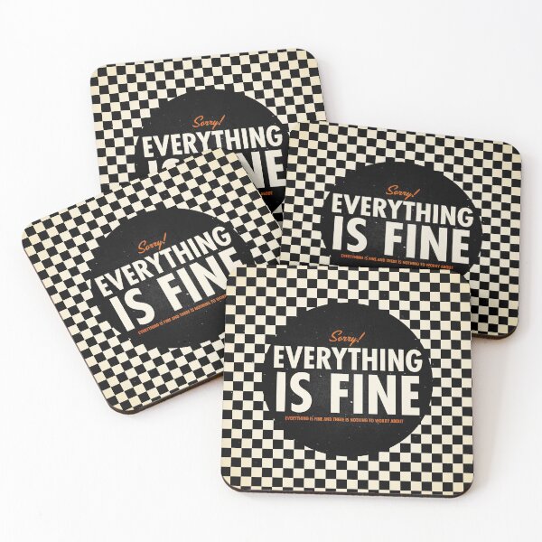 Item preview, Sorry! Everything is Fine! Vintage Retro Error Parody  designed and sold by doomsdayllc.