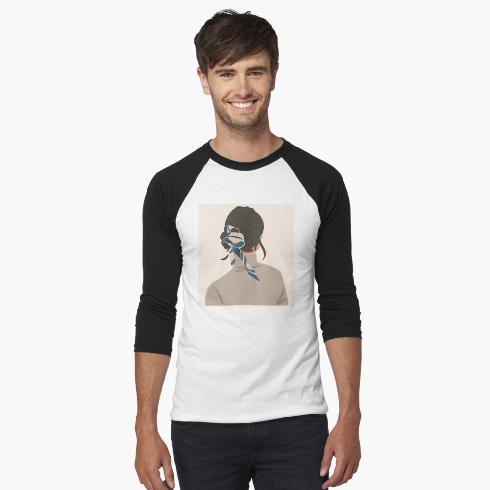 Item preview, Baseball ¾ Sleeve T-Shirt designed and sold by Dollfacedesign.